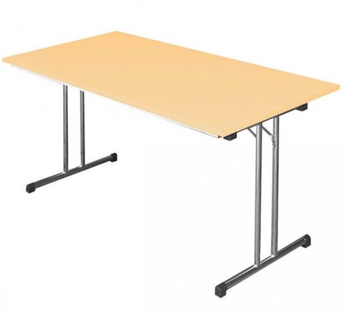 Klapptisch 140x80cm ahorn - klapptisch,