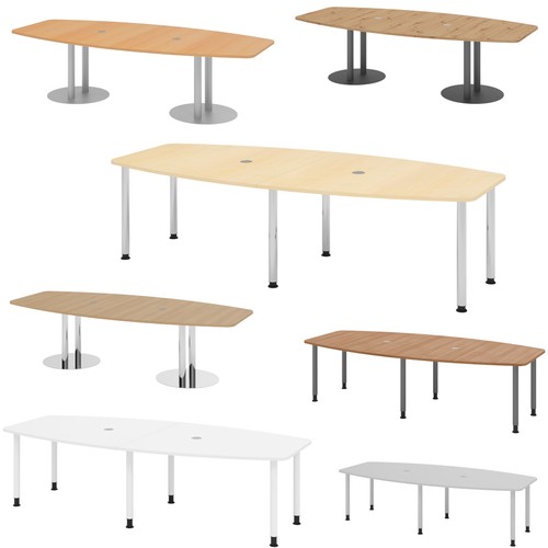 Bümö konferenztisch oval - bümö,