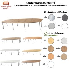 Konferenztisch KONTI 400x130cm